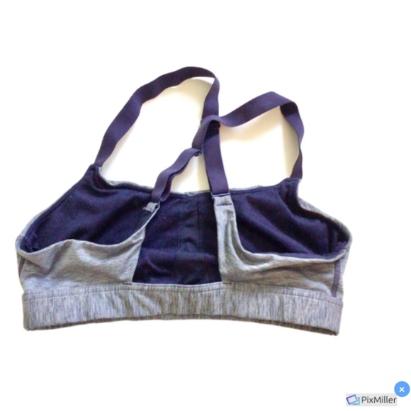 Under Armour Womens Blue Sports Bra, S - Picture 2 of 4